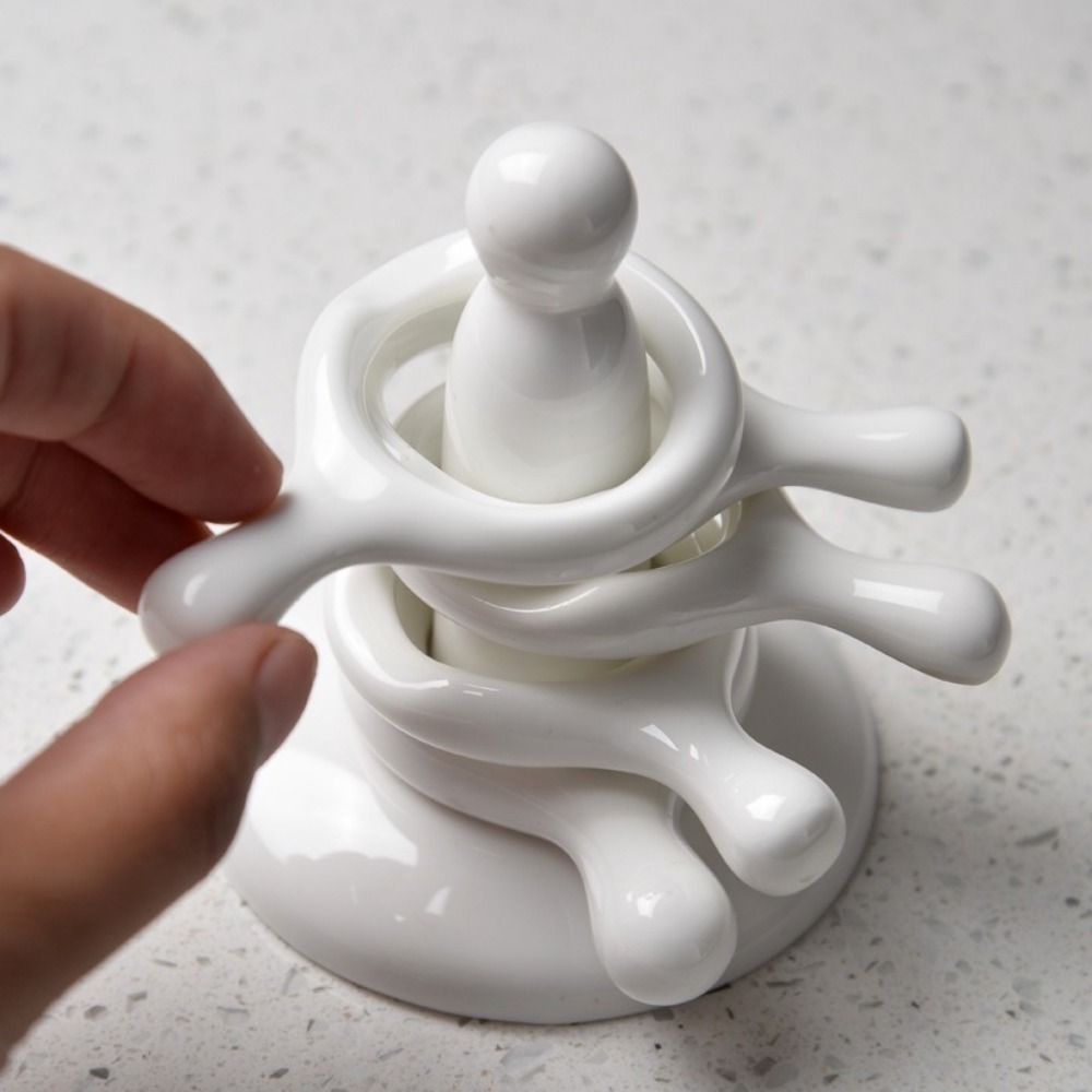 Chopstick Rest Ceramic - 6개 세트 세라믹 젓가락 받침대 주방용품,