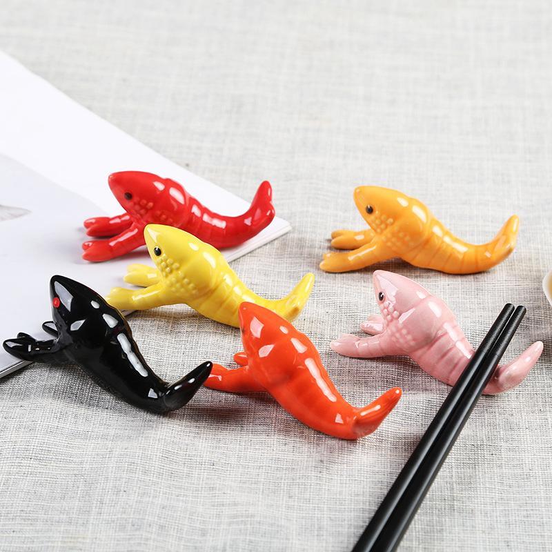 내구성이 뛰어난 세라믹 가재 모양의 젓가락 받침대 귀엽 - Chopstick Rest Ceramic 리뷰 및 가격
