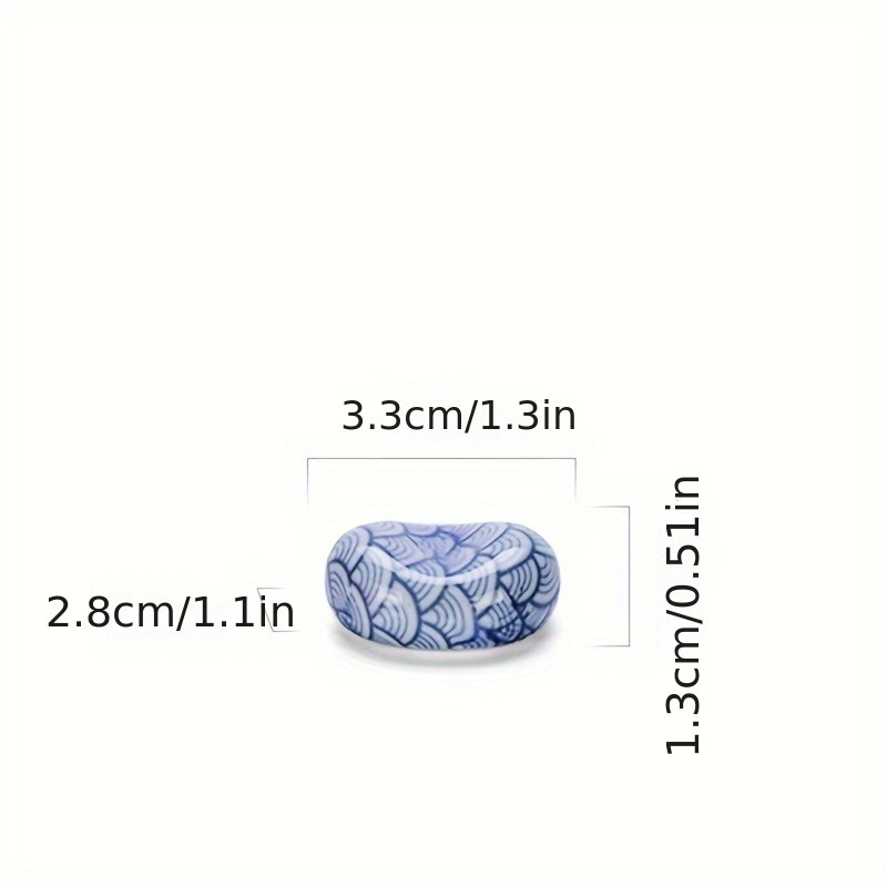 1개 세라믹 젓가락 받침대, 콩 모양 식기류 숟가락 포 - Chopstick Rest Ceramic 리뷰 및 가격