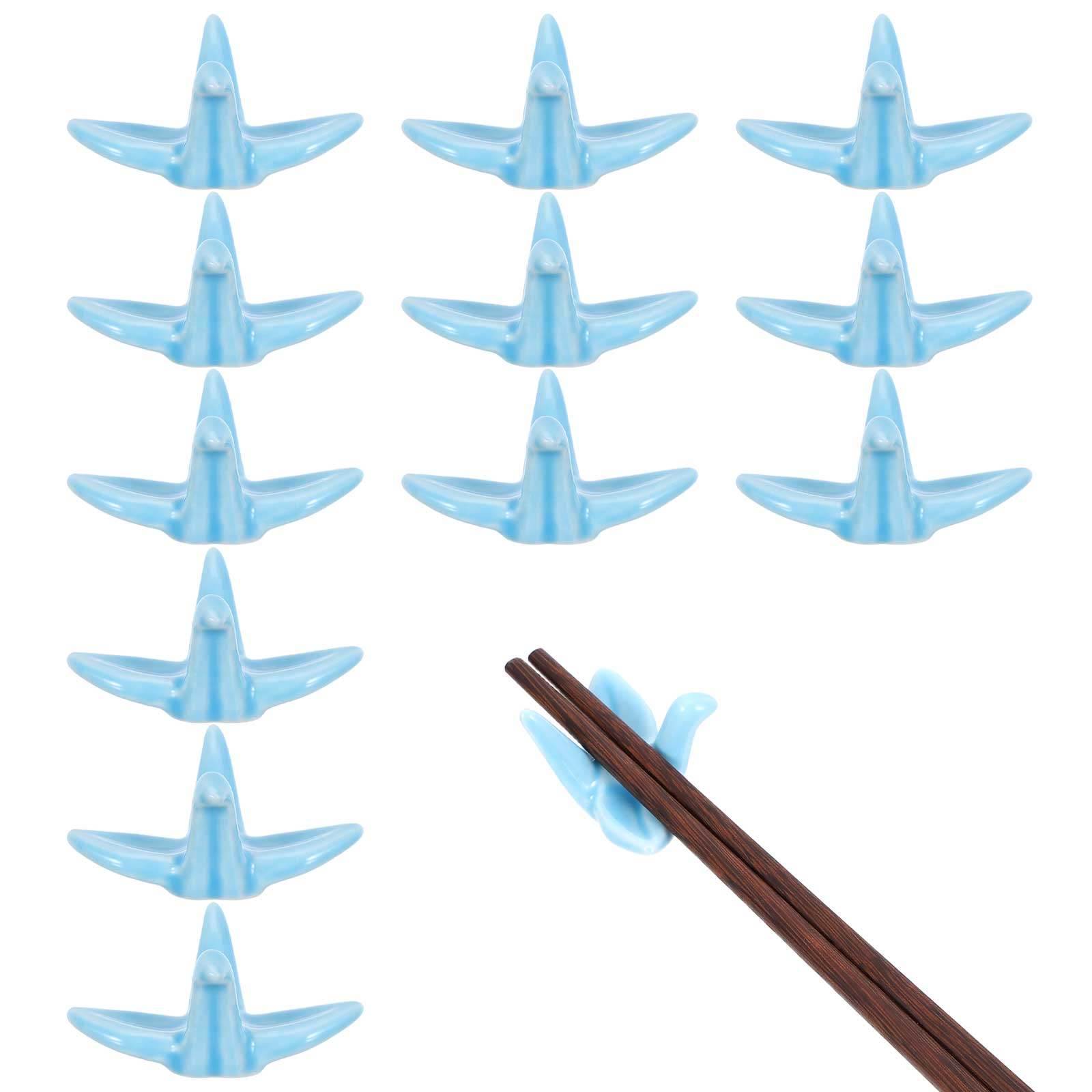 12Pcs 컬러 세라믹 젓가락 받침대 홀더 크레인 패턴 - Chopstick Rest Ceramic 리뷰 및 가격