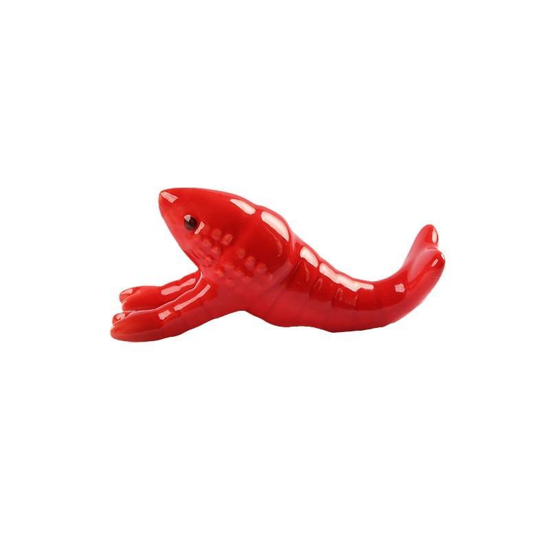세라믹 가재 젓가락 받침대 귀엽고 생생한 광택이 나는  - Chopstick Rest Ceramic 리뷰 및 가격