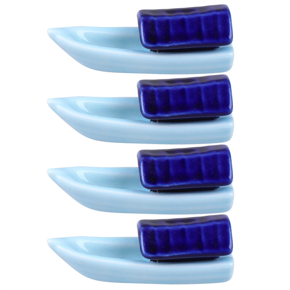 4개 세트 수제 세라믹 젓가락 받침대 일본풍 배 디자인 - Chopstick Rest Ceramic 리뷰 및 가격