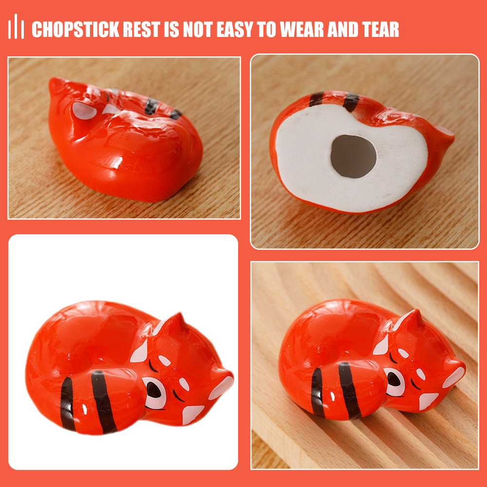 4개 세트 세라믹 젓가락 받침대, 여우 디자인의 세련된 - Chopstick Rest Ceramic 리뷰 및 가격